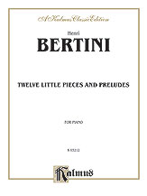 12 Little Pieces and Preludes piano sheet music cover